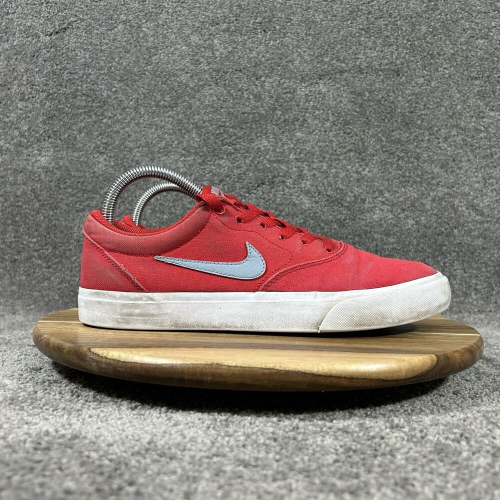 Nike Charge SB CD6279-602 Men’s Size 8 University Red Athletic Skate Shoes Used